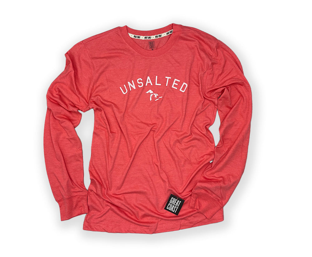 LONG SLEEVE T- CORAL-UNSALTED GREAT LAKES – Momentum Outfitters